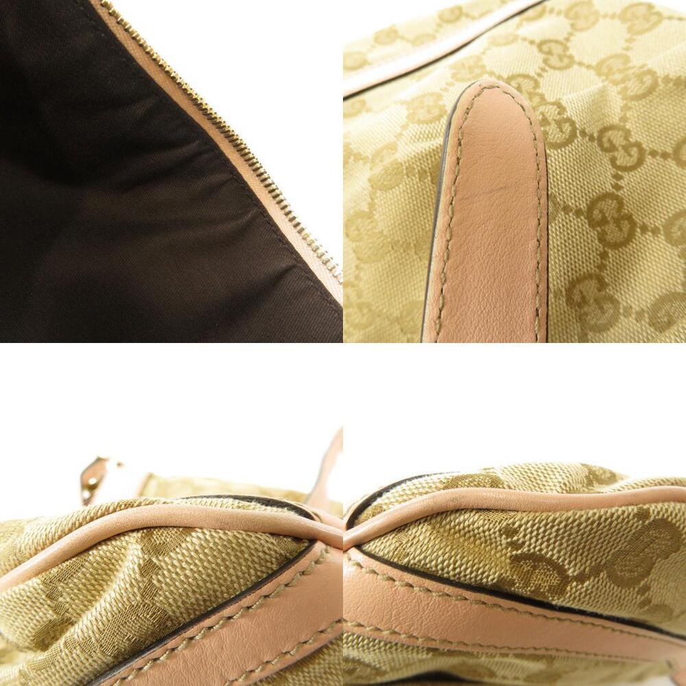 Gucci pink bag Monogram beige shoulder Abbey GG - Picture 10 of 11